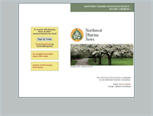 Tablet Screenshot of news.northwestdharma.org